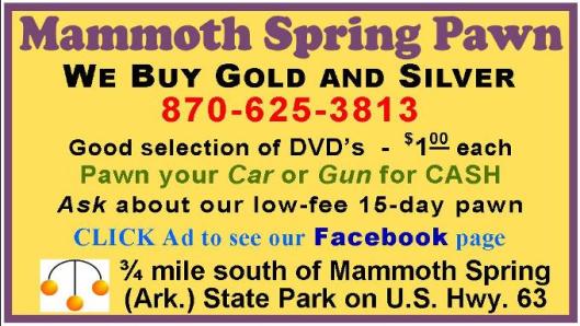 Mammoth Spring Pawn 1