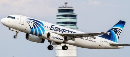 An EgyptAir plane of the type which crashed killing 66 people